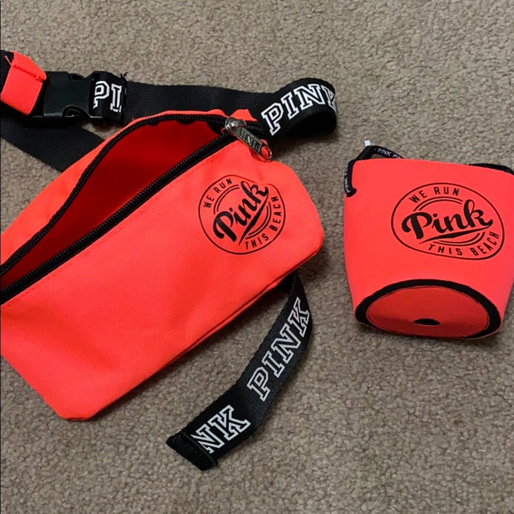 PINK Victoria’s Secret fanny pack and cup holder